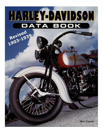 Libro Harley-davidson Data Book Revised 1903-1939 - Conne...