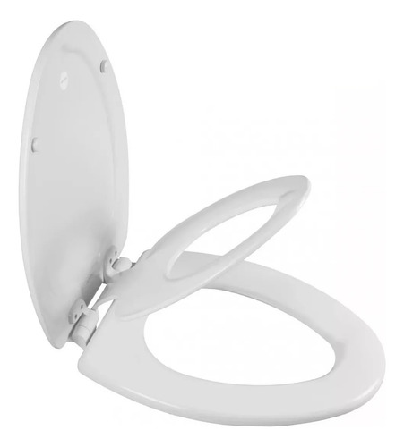 Asiento Para Baño Premium Madera Alargado Hueso Nextstep #