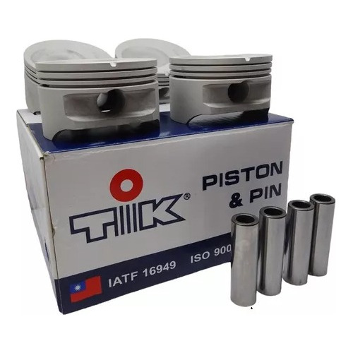 Pistones X4 / Tik / Nissan D21 Td27 96mm Perno 30mm