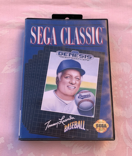 Tommy Lasorda Baseball Juego Original Sega Genesis - Detalle