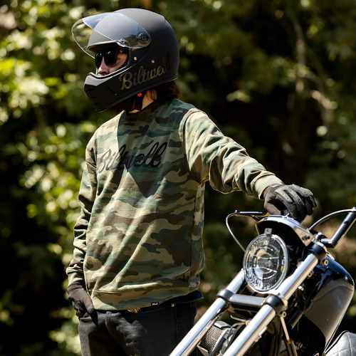 Casco Biltwell Lane Splitter Negro Lisa M (Usado)