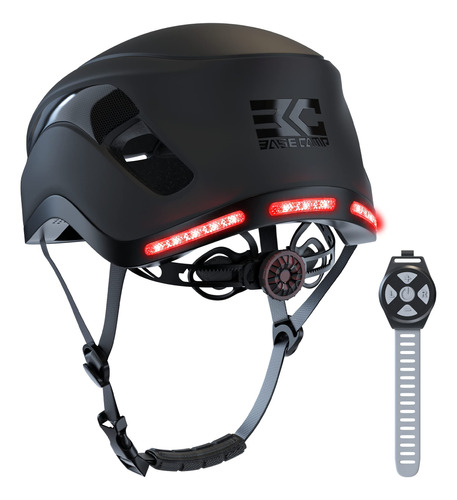 Base Camp Sf-999 - Casco De Bicicleta Inteligente Bluetooth