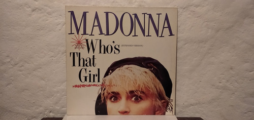 Madonna Who´s That Girls- Maxi- Vinilo Lp