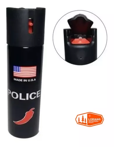 Gas Pimienta Poderoso Policia Lacrimogeno Spray 110 Ml