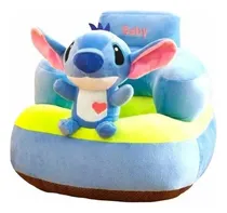 Comprar Soporte Sillón Aprender A Sentarse Bebé Azul Con Corazón