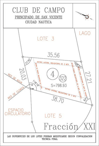 Imagen 10 de 14 de Lote En Venta Excelente Ubicación, En Principado, Canning