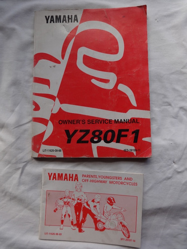 Yamaha Yz80f1 1993 Manual De Servicio Reparacion Moto
