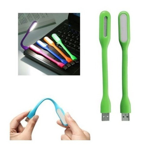 Pack X 5luz Led Lampara Noteb Portatil Flexible Usb Linterna