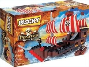 Ladrillos Blocky Barco Pirata 560 Piezas 0639