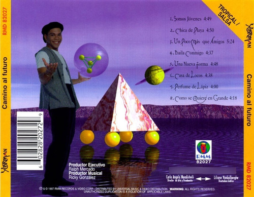 Cd Original Salsa Yorman D Leon Camino Al Futuro (Usado)