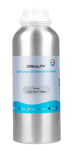 Imagem 2 de 7 de Resina Impressora 3d Creality Low Odor 500g - Cinza