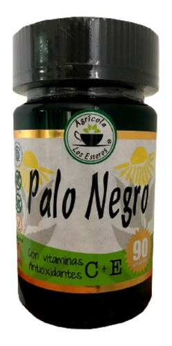 Palo Negro Original + Vitamina C Y E 90 Cápsulas Veganas 