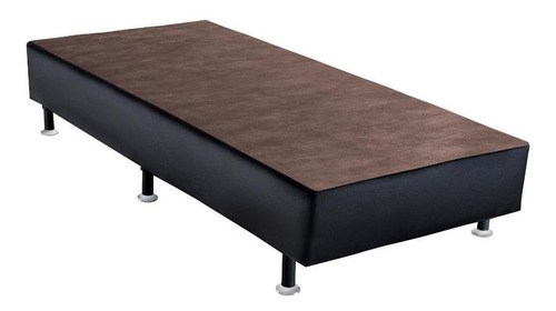 Base Sommier Corino Preto Solteiro (88x188x30) - Ortobom