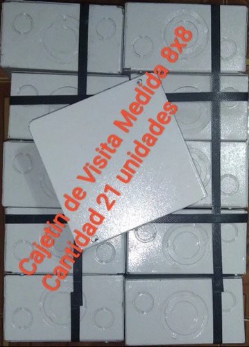 Cajetines Nuevos Varios Medidas 8x8, 4x4, 2x4