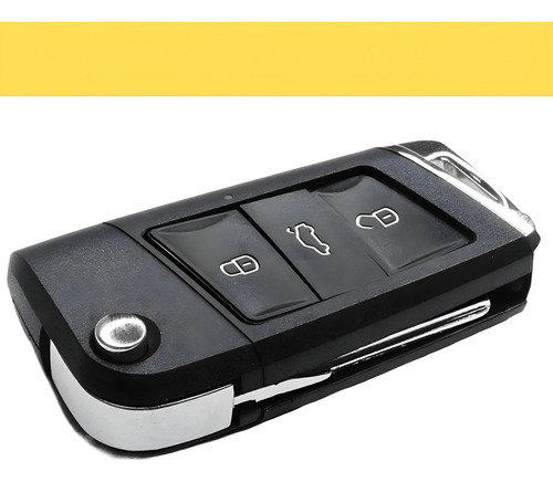 Chave Canivete Gol G5 Fox Polo Adaptação 3 Botões