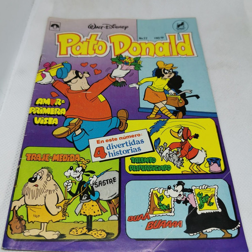 Comic Walt Disney Pato Donald Editorial Novedades # 22