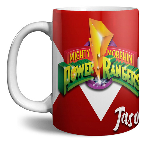 Taza Grande 15oz - Jason - Power Rangers