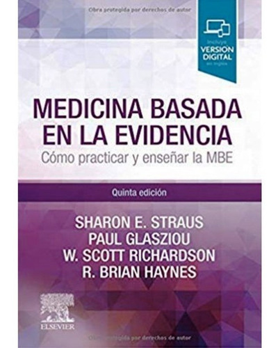 Medicina Basada En La Evidencia 5a Ed / Straus - Elsevier