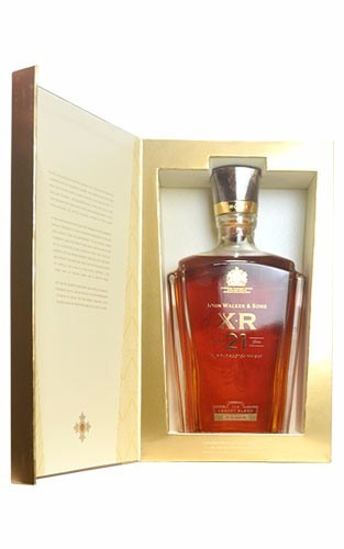 Imagen 3 de 7 de Whisky Johnnie Walker Xr 21 Años 750ml En Estuche