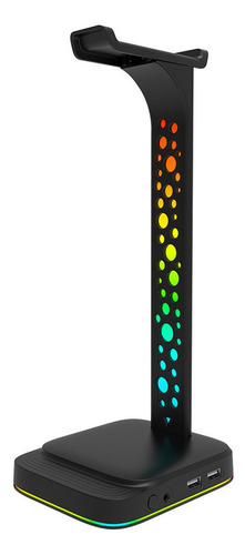 Soporte Para Auriculares Rgb Gaming Con Auriculares Auricula