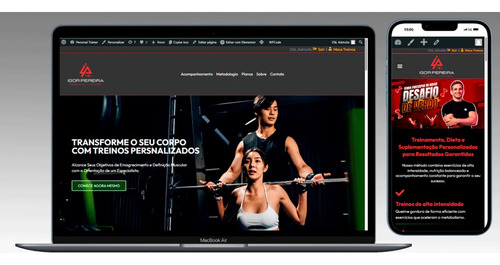 Site Para Personal Trainer