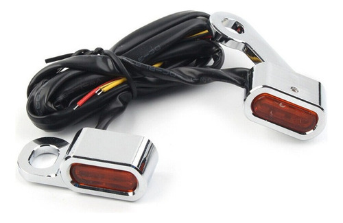 2pcs Motocicleta Led Señal De Giro Para Harley Sportster