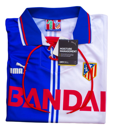 Jersey Altetico De Madrid 1996-97 Pantic #10 Tercer Uniforme