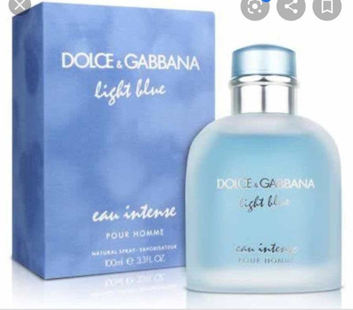 Imagen 2 de 3 de Perfume Light Blue Eau Intense 50ml Masculino
