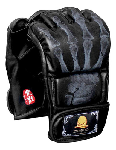 Guantes De Boxeo Zooboo Mma, Guantes De Combate De Medio De.