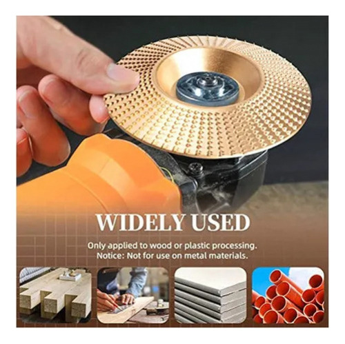 Juego De 5 Discos Y Llave Para Tallar Madera