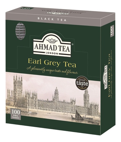 Ahmad Tea Bolsitas De Te Earl Grey, 100 Unidades