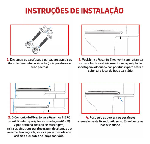Tampa De Vaso Almofadado Oval Universal Deca Logasa Celite C