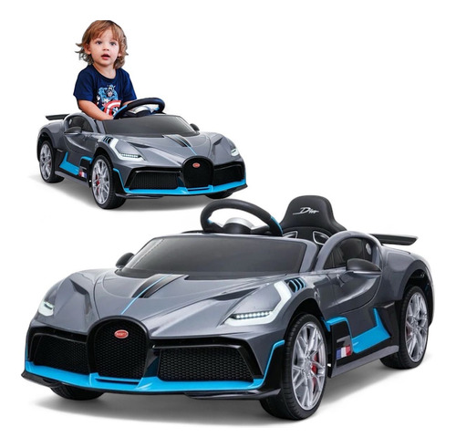 Montable Bugatti Divo Coche, Carro, Elétrico, Niños, Juguete