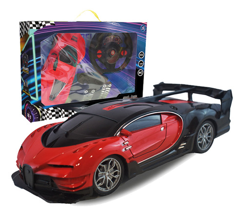 Auto A Radio Control Spark Escala 1:16 Con Luz Vexxo Color Rojo