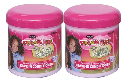 African Pride Dream Kids Olive Miracle - Acondicionador Sin 