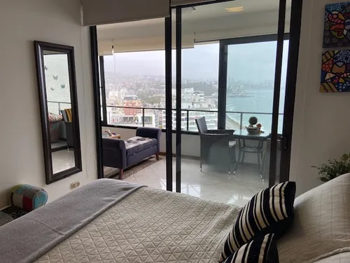 Arriendo Departamento Amoblado Por Días, Espectacular Vista