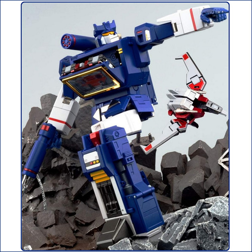 G1 Animated Transformer Soundwave Rp-01 With Rp-01b Tape