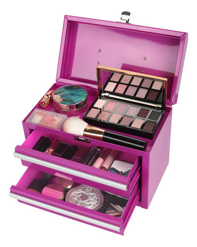The Original Pink Box Caja De Herramientas Portátil Con 2 .