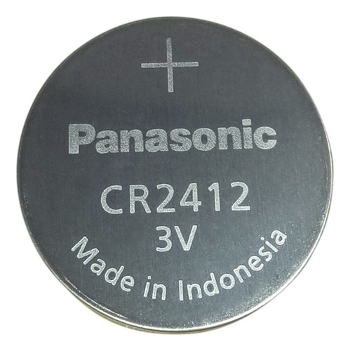 1 Pieza Pila Cr2412  Panasonic Litio 3v-reloj