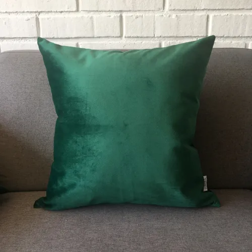 Funda Cojín Decorativo Diseño Suave Verde 45x45