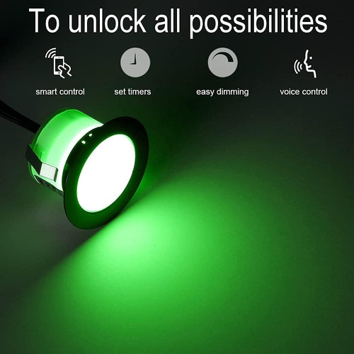 Kit De Luces Led Para Cubierta De Bajo Voltaje Impermeable I