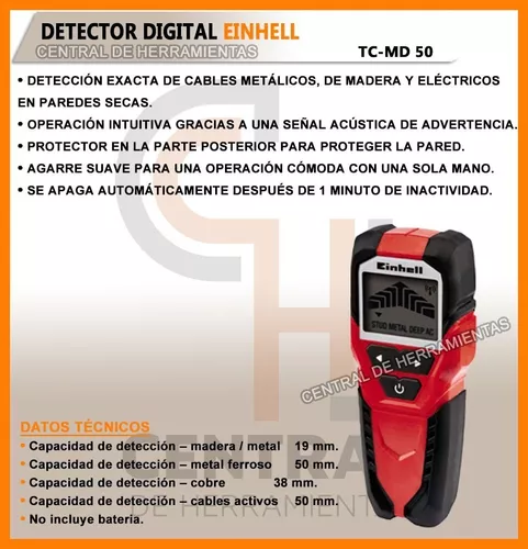 Detector Metales Madera Caño Cañerias Tuberia Cables Pared