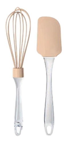 Kit Confeiteiro Utensílios Cozinha Espatula Silicone + Fue