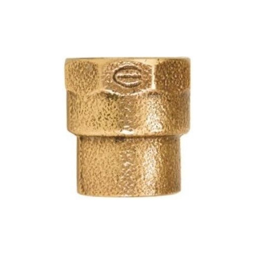 Conector Fêmea Bronze Bolsa X Rosca S/ Anel 28mm X 1/2 Eluma