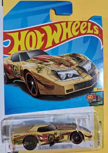 Hot Wheels '76 Greenwood Corvette Hw Art Cars 65/250