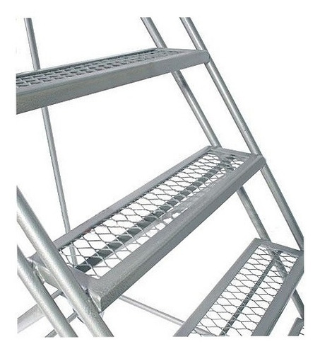 Imagen 2 de 5 de Escalera Para Depósito Con Ruedas Tipo Burro Avión - 250 Cm