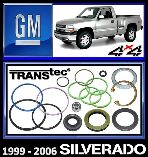 Silverado 1999-2006 4x4 Kit Reparar Caja Dirección Hidraulic