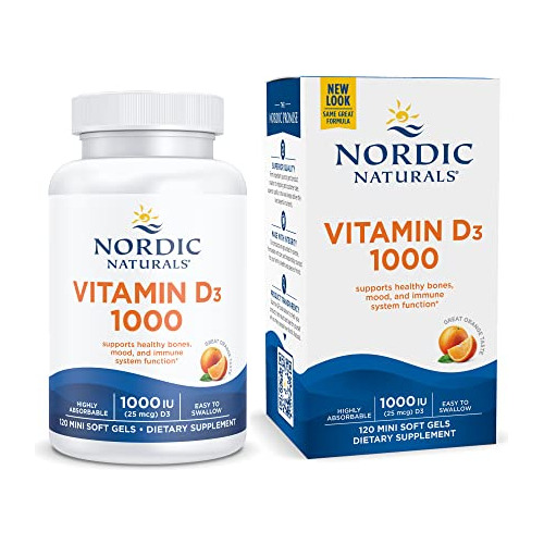 Vitamina D3 - 25 Mcg (1.000 Ui), Dosis Diaria De Vitamina D3