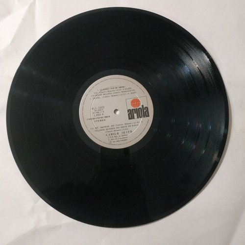 Música Disco Vinilo,camilo Sesto En Camilo Sesto 10 Temas (Usado)