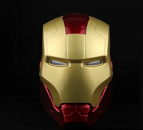 Máscara De Pvc Para Cosplay De Iron Man De Superhéroe De Los
